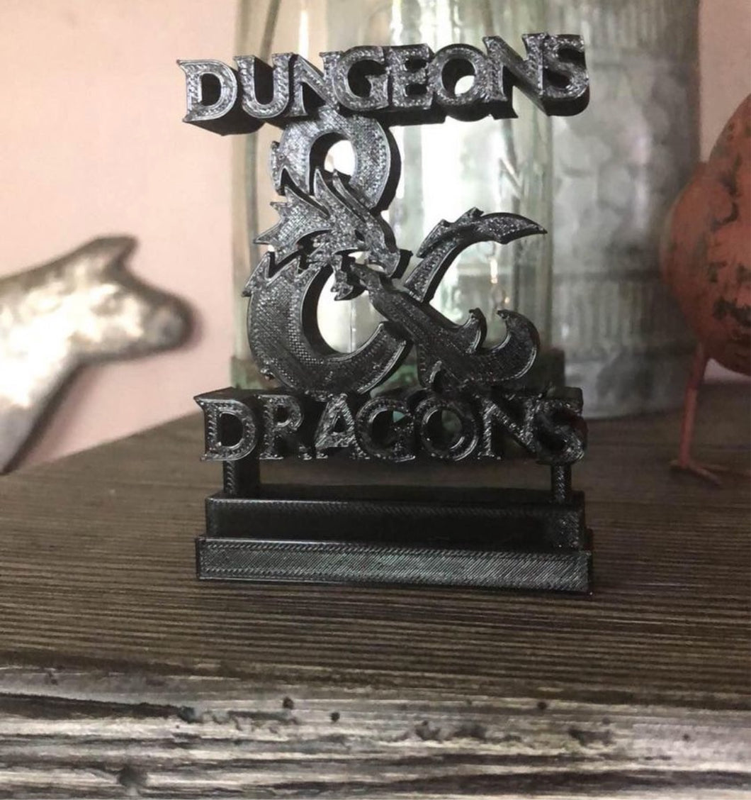Dungeons & Dragons 3D print 3x3